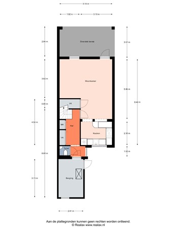 Floorplan - Bergeend 7, 3752 KN Bunschoten-Spakenburg